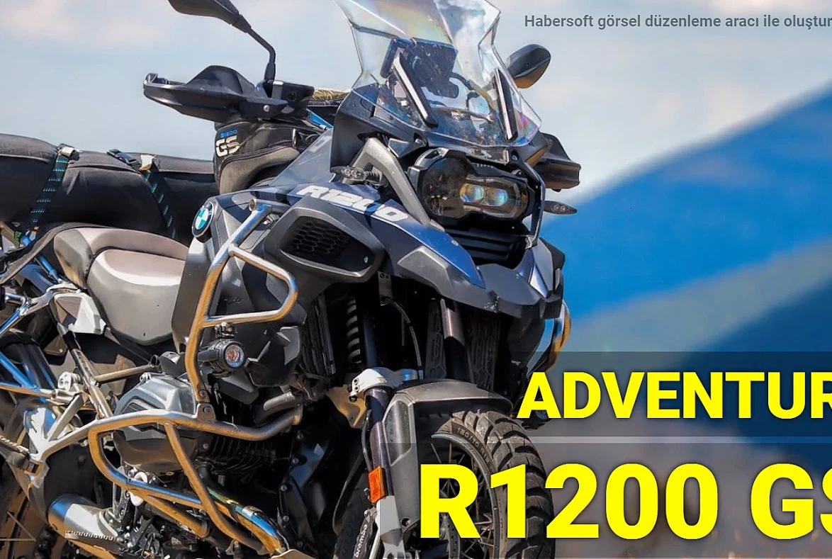 BMW GS1200 Adventure, son derece teknolojik bir motosiklet