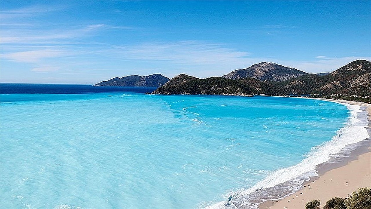 Fethiye’de deniz 10 metre çekildi