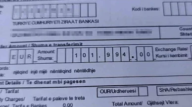 Depremzedelere 100 bin euro’nun üzerinde bağış
