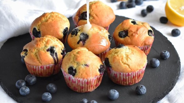 Yaban Mersinli Limonlu Muffin Nasıl Yapılır?